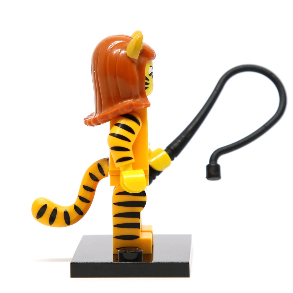 Nhân vật LEGO Minifigures Series 14 71010 Tiger Woman - Cô gái cosplay Cọp - Hổ NEWSEAL