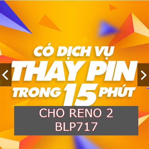 Pin Zin cho Oppo Reno 2 BLP717 - 4035mAh