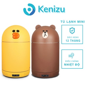 Tủ lạnh mini Ccomo Line Friends 31L dùng bảo quản mỹ phẩm, snack, đồ ăn vặt - Nội địa Hàn