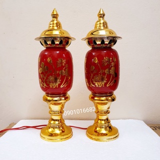 Đèn thờ phú quý (1 cặp), có 3 kích cỡ để quý khách lựa chọn.