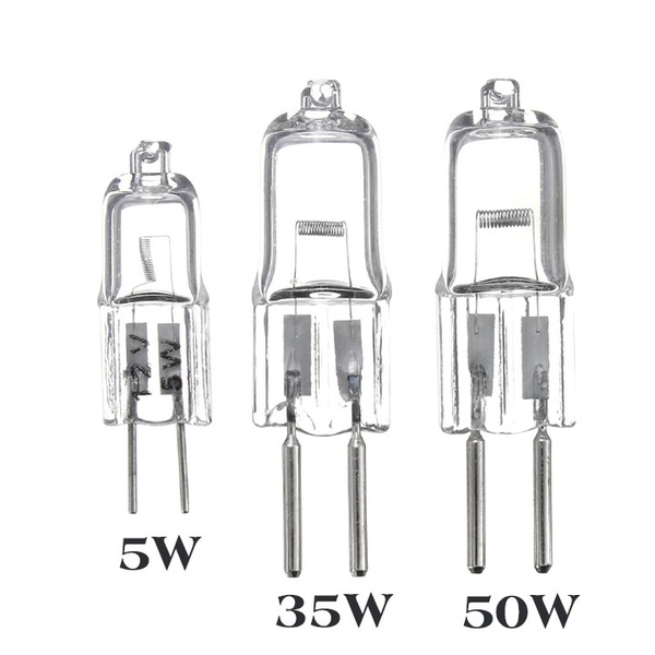 Bóng Đèn Halogen 12V - Đèn Xông Tinh Dầu Điện 25W(35W), 50W