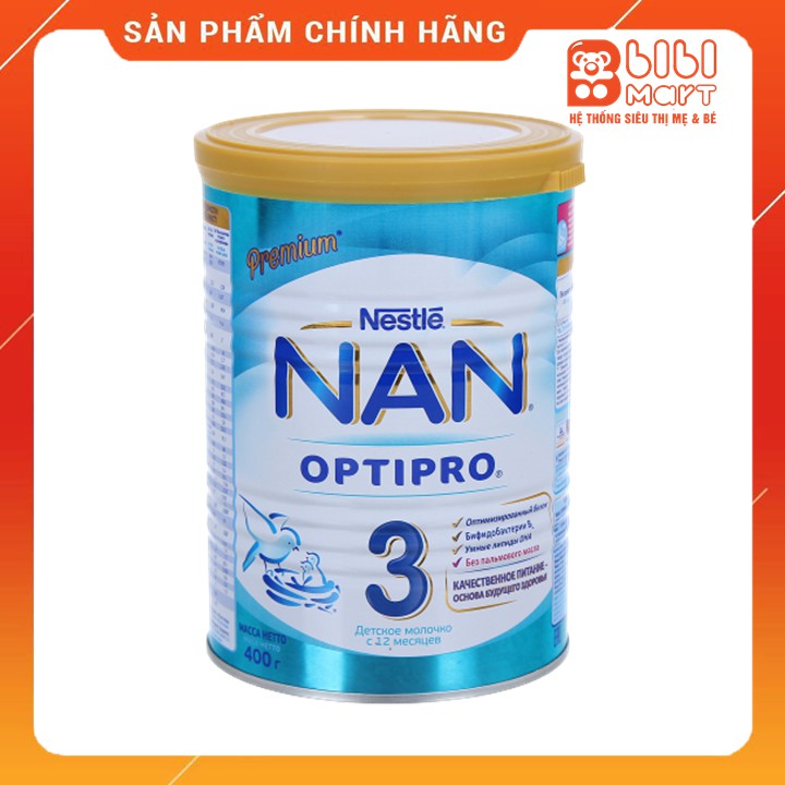 SỮA NAN NGA SỐ 3 400G (TRÊN 1 TUỔI)