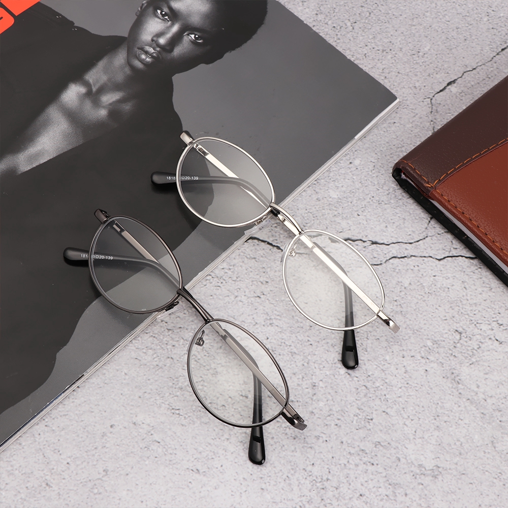 Kính Đọc Sách Gọng Kim Loại Siêu Nhẹ +1.00~+ 4.0 Độ Thời Trang