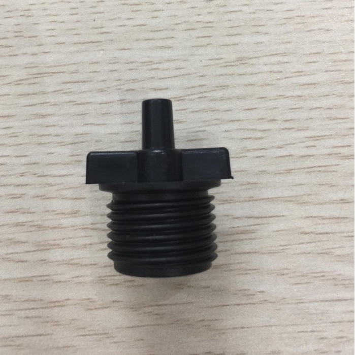 Chân ren 21 gắn béc chân trơn 6mm
