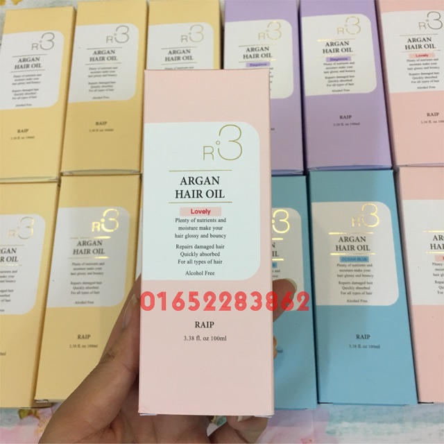 (Có sẵn) Tinh dầu dưỡng tóc Argan oil R3 | BigBuy360 - bigbuy360.vn