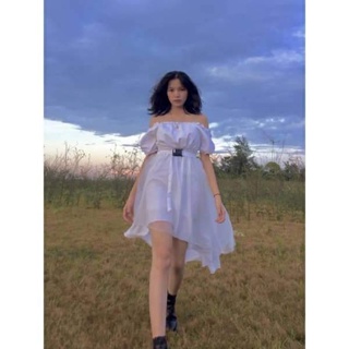 Đầm ulzzang dáng xòe voan phồng
