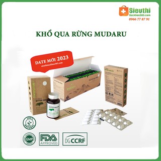[Combo] Bộ 2 sản phẩm Trà Khổ Qua Rừng & Viên Uống Khổ Qua Rừng Mudaru- Kiểm Soát Đường Huyết