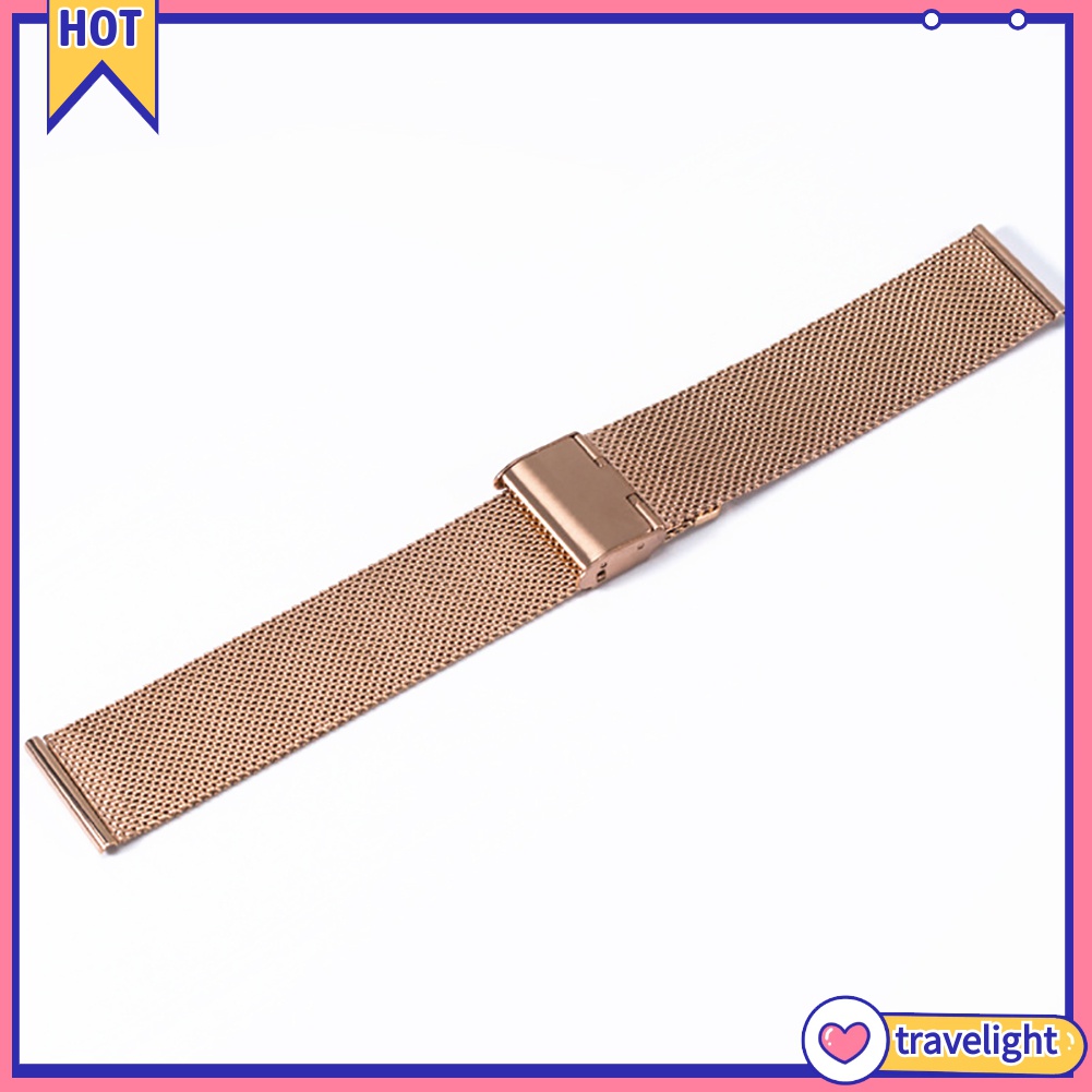 [Travelight] Dây Đeo Thay Thế Bằng Thép Không Gỉ Cao Cấp Cho Đồng Hồ K3 18mm - 24mm