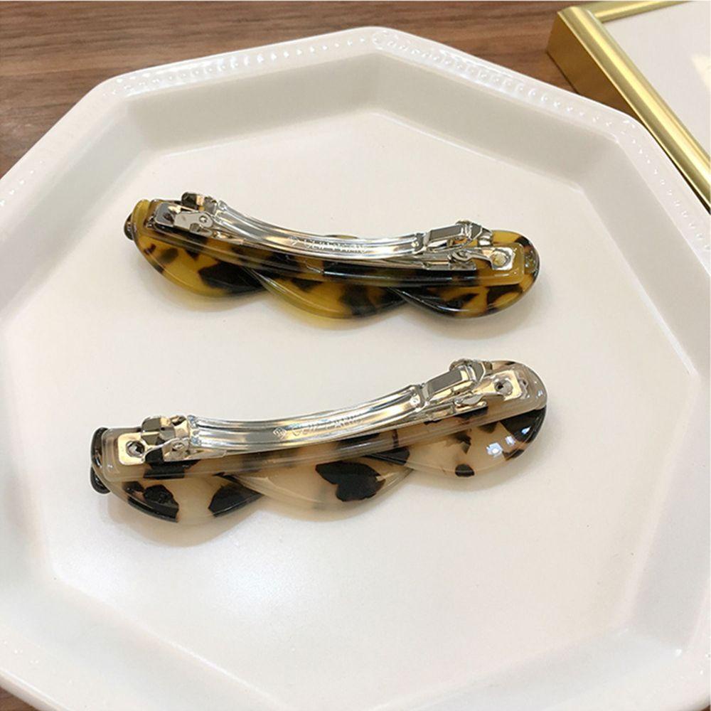 PATH Kẹp Tóc Họa Tiết Da Báo Thời Trang