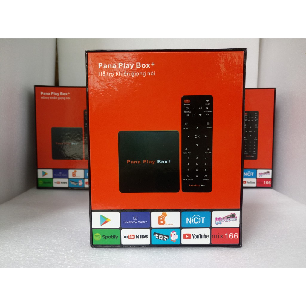 Đầu Android TV PaNaBOX 4K bản QUỐC TẾ BH 12 tháng