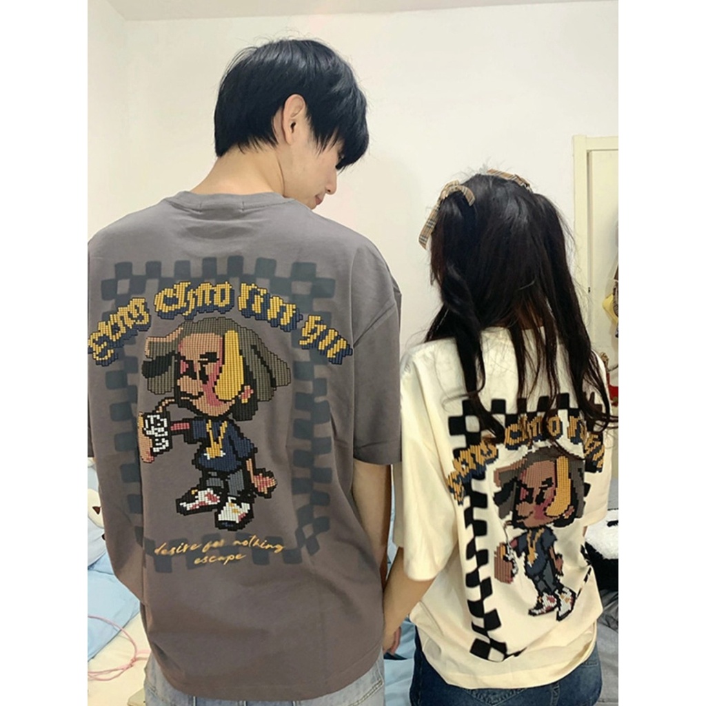 Áo Thun Tay Lỡ CANO TEE Form Rộng Vải Thun Cotton Phong Cách Hàn Quốc Unisex