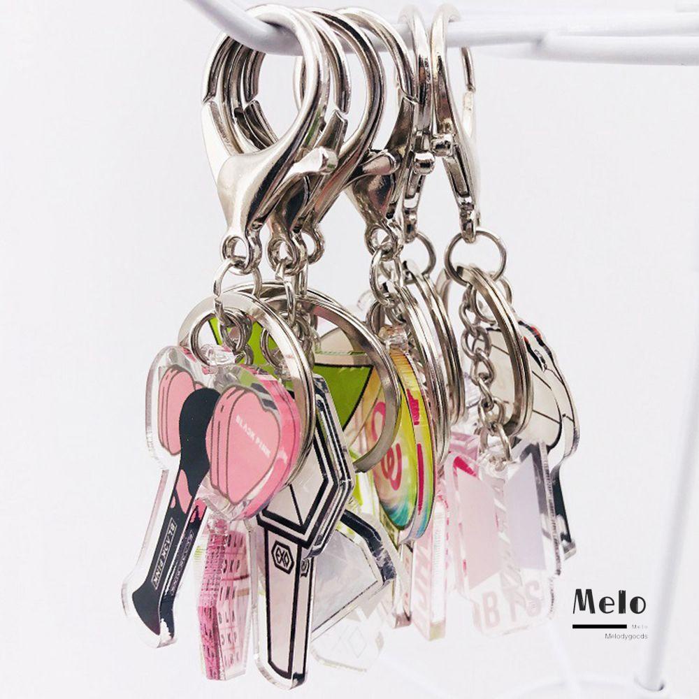 Móc khóa acrylic hình KPOP BTS BT21 TWICE New GOT7 BLACKPINK