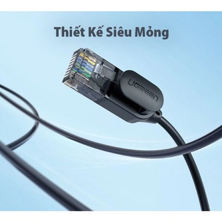Cáp Mạng Cat6A Siêu Mỏng Ugreen  ( 5m 70654 , 10m 70656 )  (Hỗ trợ 10Gbps)