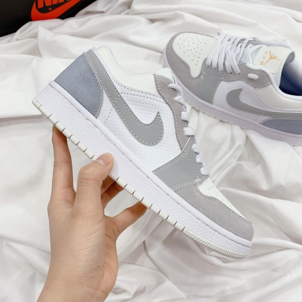 [ Free Ship ] Giày Thể Thao JD Nam Nữ trắng xám✔️ Giày thể thao | BigBuy360 - bigbuy360.vn