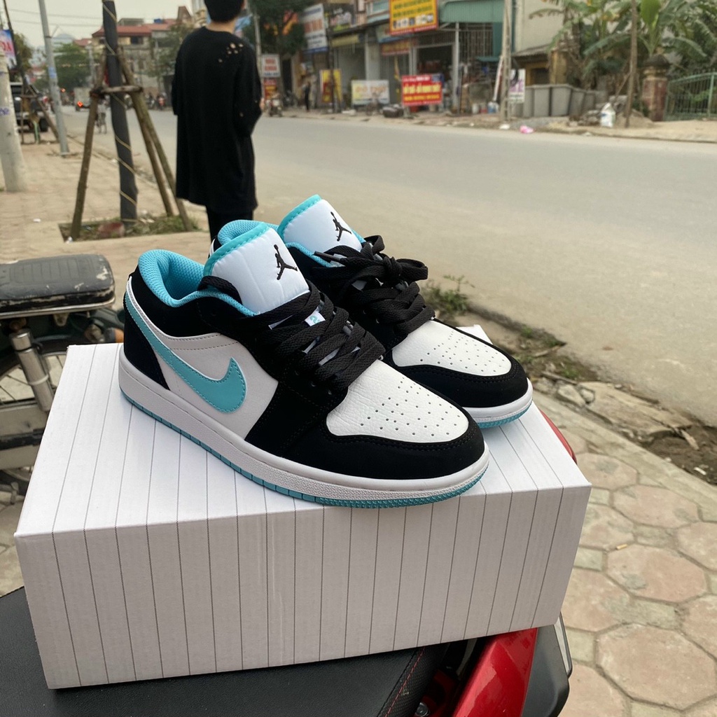 Giày sneaker Jordan cam đào cổ thấp *HOT* Jordan cam đẹp 2021 full box