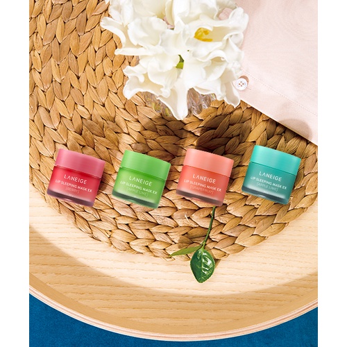 Mặt nạ ngủ môi Laneige EX 20g (Berry / Grapefruit / Apple Lime / Mint Choco)