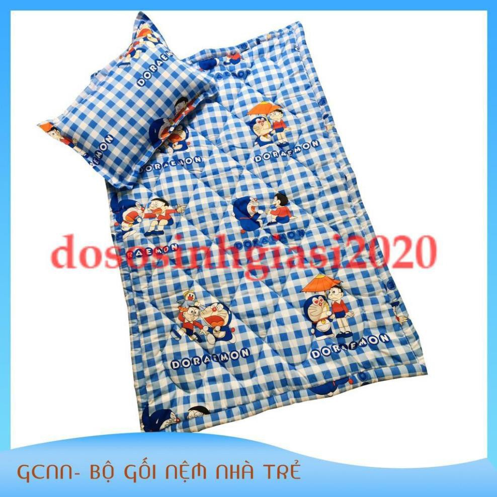 Bộ Gối mền Nhà Trẻ Vải Thắng Lợi cho bé(1 gối nằm size 2,1 mền)