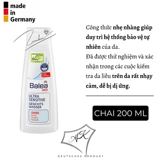 Tẩy trang Balea - hàng nội địa Đức - sạch sâu, thông thoáng lỗ chân lông