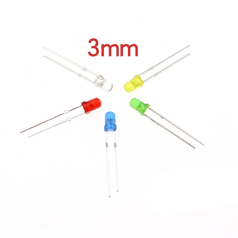 Bộ 500 Đèn LED Diode 5 Màu Sắc Khác Nhau Dùng Trang Trí Cây Thông Giáng Sinh / Halloween