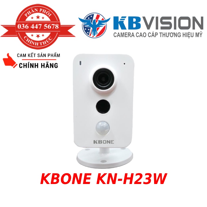 Camera IP Wifi 2.0MP KBONE KN-H23W - Hàng Chính Hãng