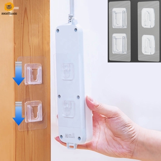 Giá Đỡ Cố Định Ổ Cắm Điện Gắn Tường Không Đục Lỗ Đa Năng Tiện Dụng