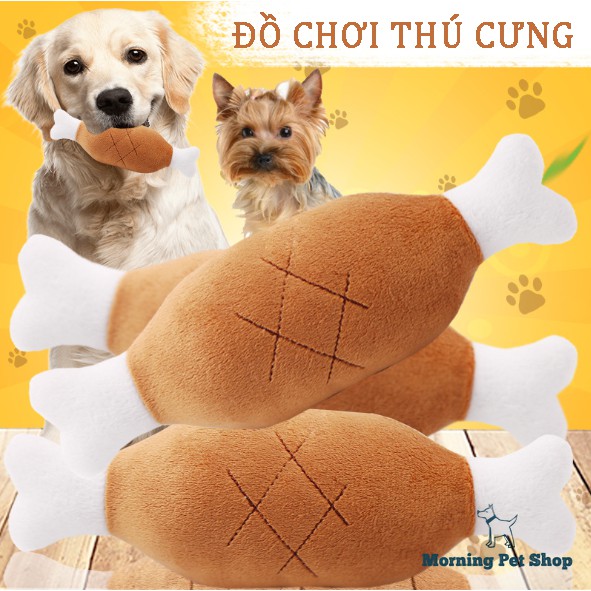 Đồ chơi thú cưng - Đùi giả nhồi bông