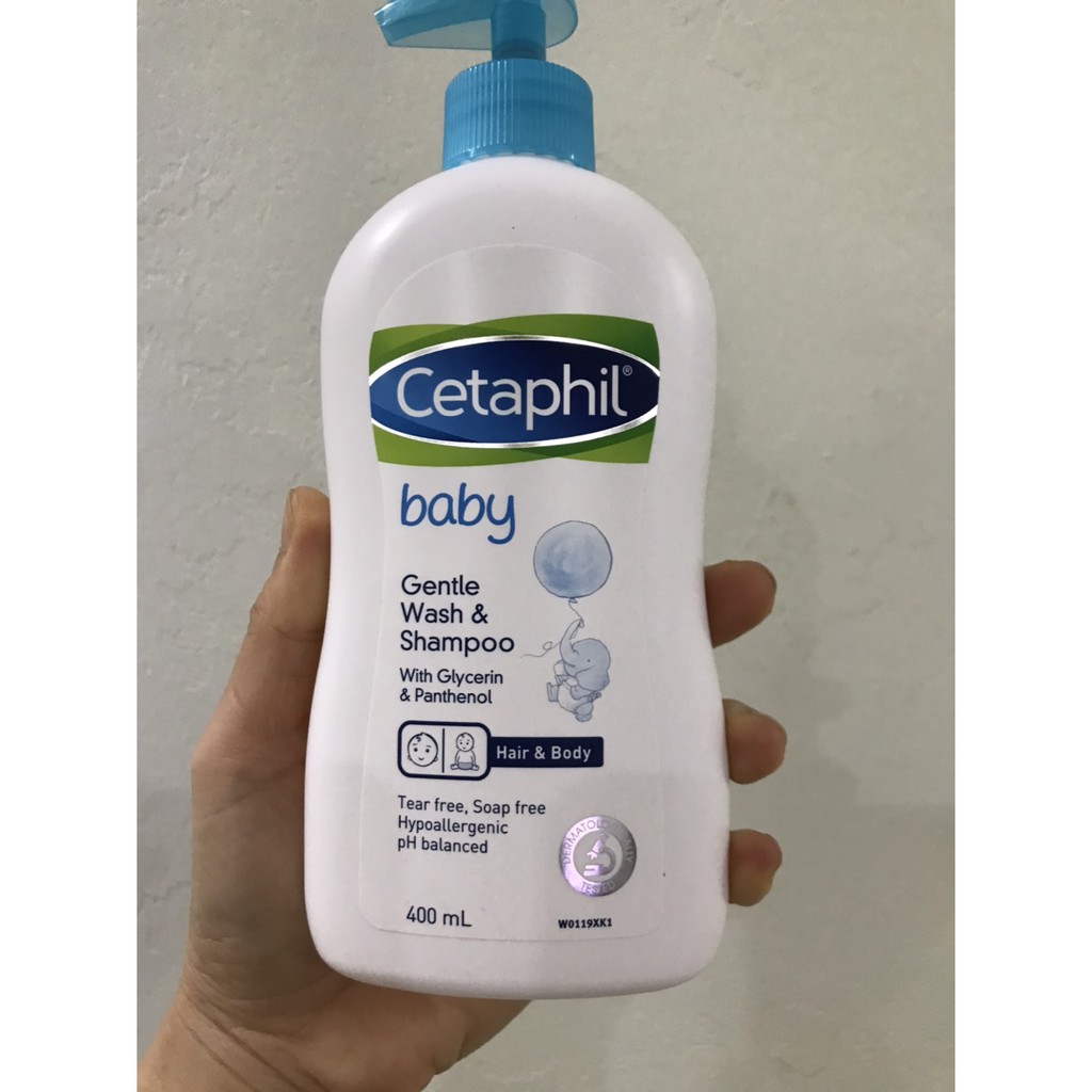 Centaphil 400ml - sữa tắm gội toàn thân cho trẻ nhỏ