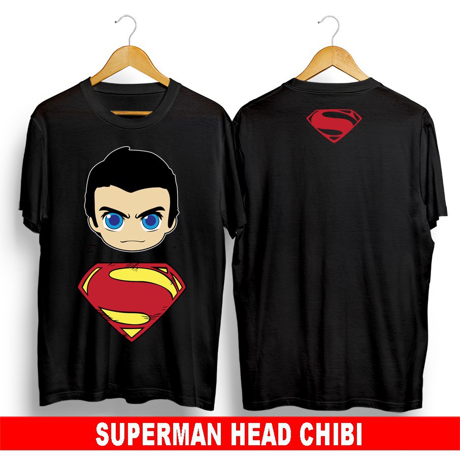 SALE 50% - ÁO thun Chibi Superman Head Superhero cực ngầu