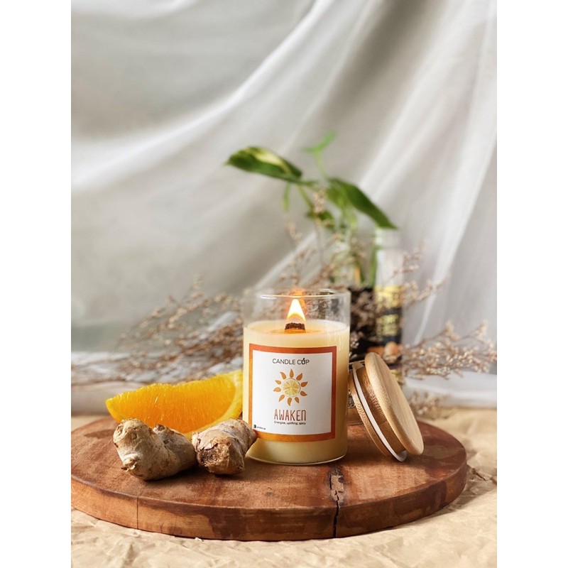 [Đủ Size] Nến Thơm Candle Cup - Mùi AWAKEN - Nến thơm tự nhiên