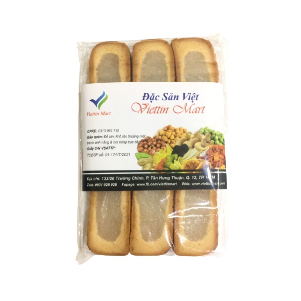 Bánh Xà Lam Dừa Nướng Viettin Mart 6 Cái