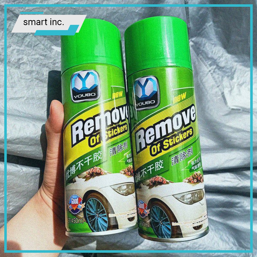 Bình Xịt Tẩy Keo Dán Băng Dính 3m 🏆HOT🏆 Sticker Remover Chai Dung Dịch Rửa Sạch Vết Keo Decal Nhựa Đường