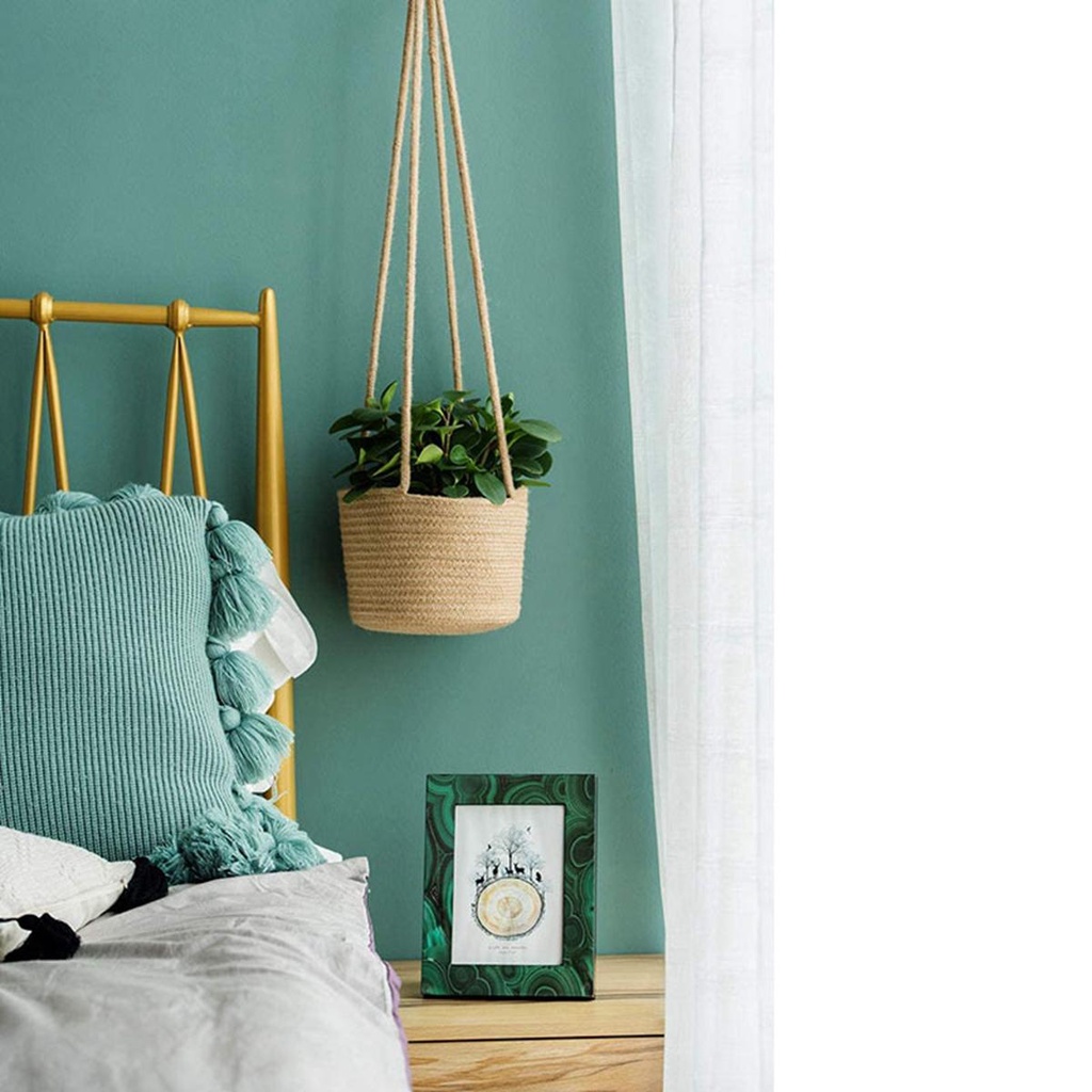 IVORY Dây Thừng Treo Chậu Hoa Trang Trí