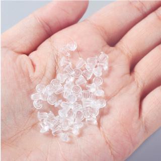 Chốt silicon bông tai bạc thay thế 1994 SILVER