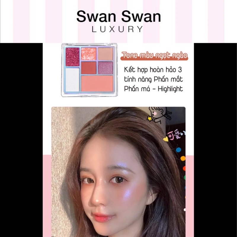 Bảng Màu Mắt Lameila 7 Ô