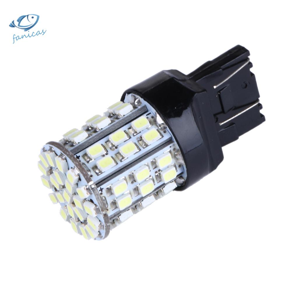 Set 2 Bóng Đèn T20 W21W 7443 7440 LED 64-SMD 1206 Chất Lượng Cao