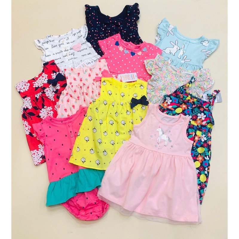 Set 2 đầm body cho bé gái