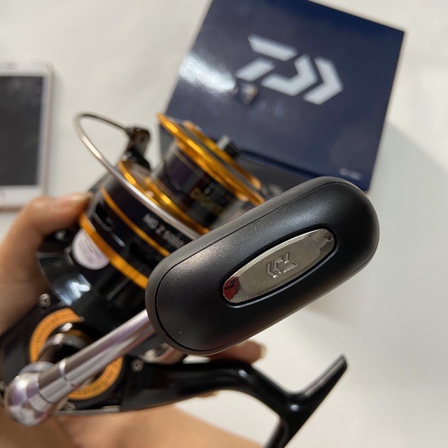 Máy câu Daiwa MGZ chuyển tải cá lớn