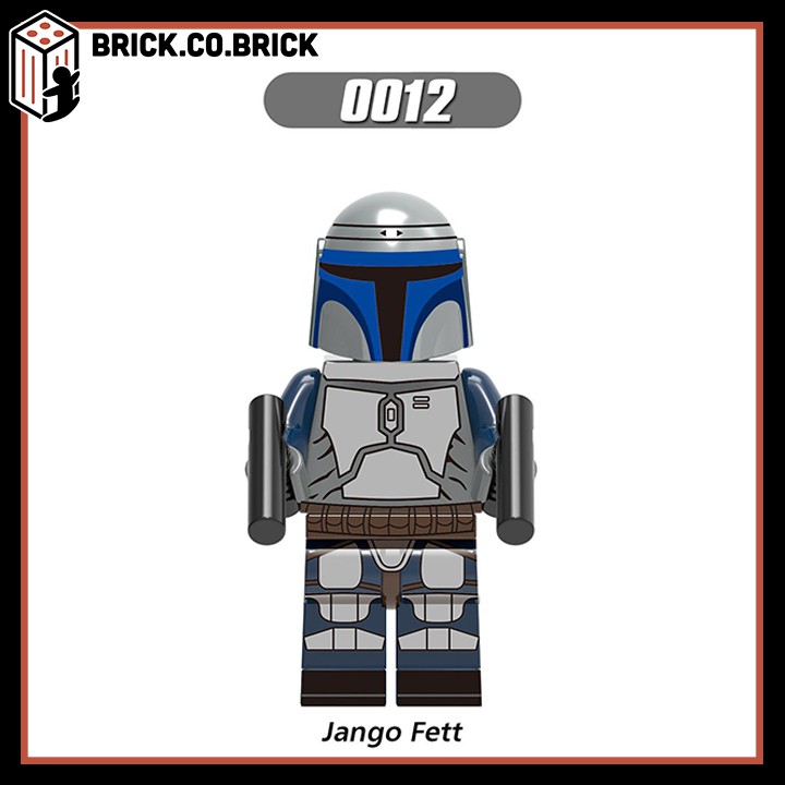 G0102 - Đồ chơi lắp ráp mô hình lego và minifigure Chiến tranh giữa các vì sao Star Wars: Mandalorian.