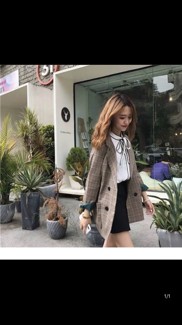 Áo blazer caro 2 lớp cực đẹp hàng QC loại I- CÓ SẴN