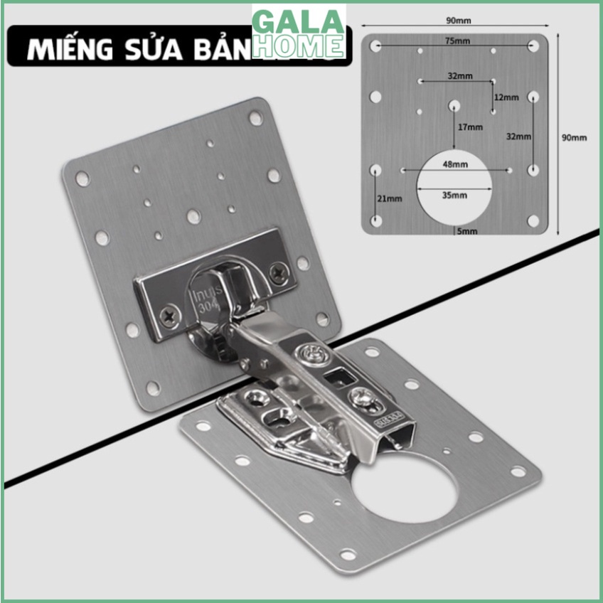Bản lề gập thông minh bằng thép tiện lợi sử dụng trên mọi bề mặt GALA HOME