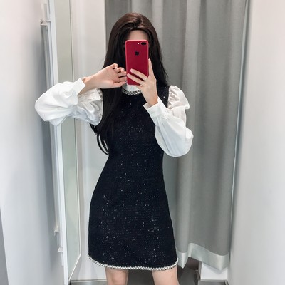 [SẴN ] Váy dạ tweet váy dạ đen | BigBuy360 - bigbuy360.vn