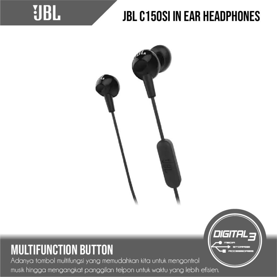 Tai Nghe Nhét Tai Jbl C150si / C 150si Có Mic