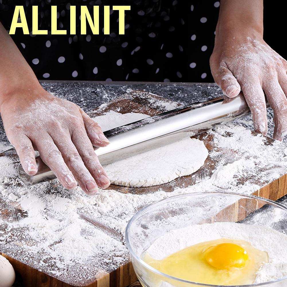 Cây Lăn Bột Chống Dính Bằng Thép Không Gỉ