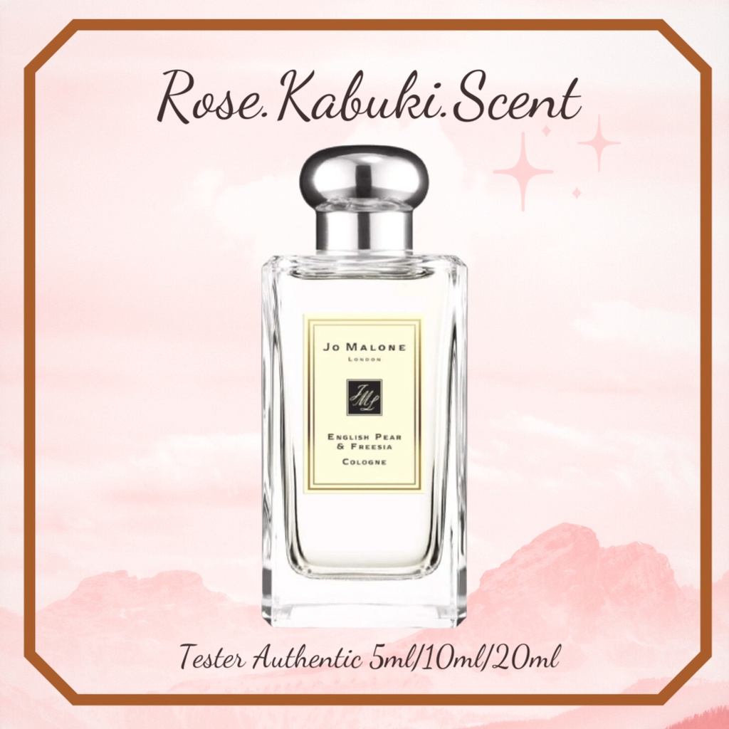 𝑹𝒐𝒔𝒆 𝑲𝒂𝒃𝒖𝒌𝒊_ Mẫu Chiết Nước Hoa Jo Malone English Pear & Freesia (5ml-10ml-20ml)
