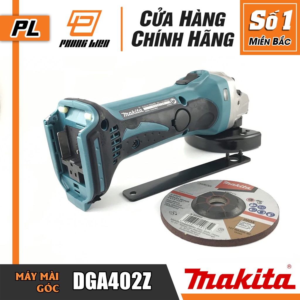 [Chính Hãng] Máy Mài Góc Dùng Pin Makita DGA402Z (18V-Không Pin Sạc)