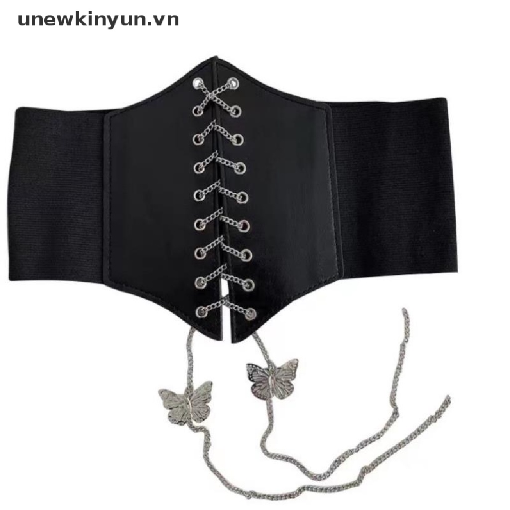 Đai Nịt Bụng Định Hình Dáng Thon Gọn Phong Cách Gothic Quyến Rũ Cho Nữ