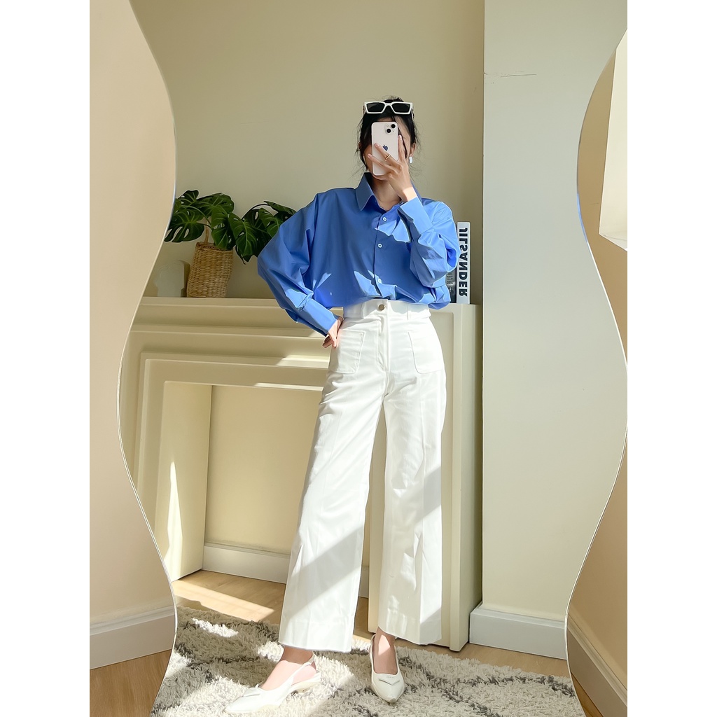 Quần ống đứng lưng cao EDINI - Q188