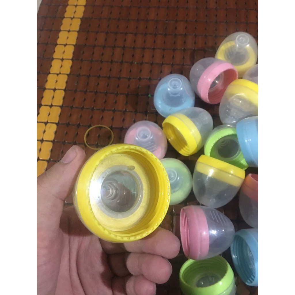 Bộ nắp đậy, vòng cổ, núm ti bình sữa tiêu chuẩn BQSHOP