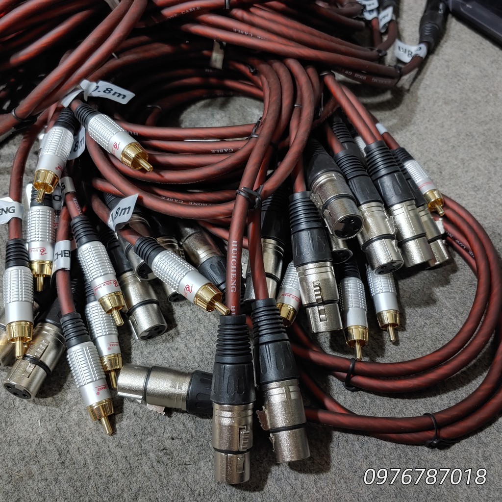 Cặp dây tín hiệu Canon ra AV hàng đẹp