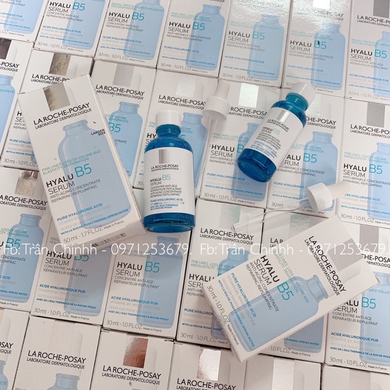 Có sẵn - Serum HYALU B5 La Roche-Posay 30ml, 50ml phục hồi da